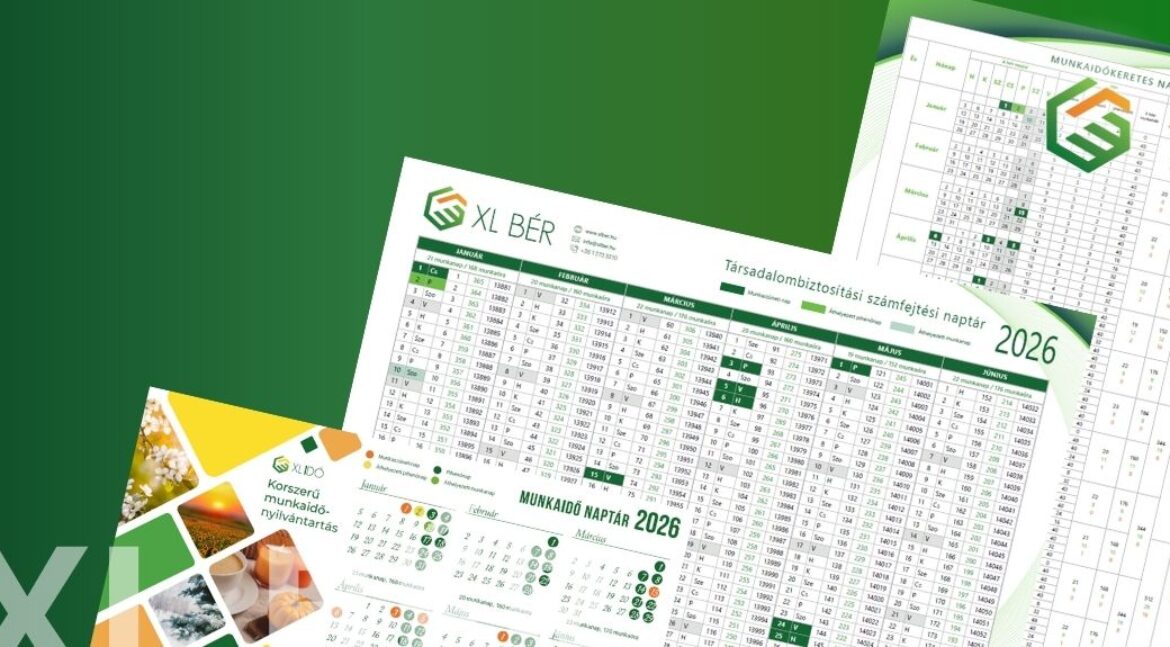 Munkaügyi Naptárak 2026 – Díjmentesen